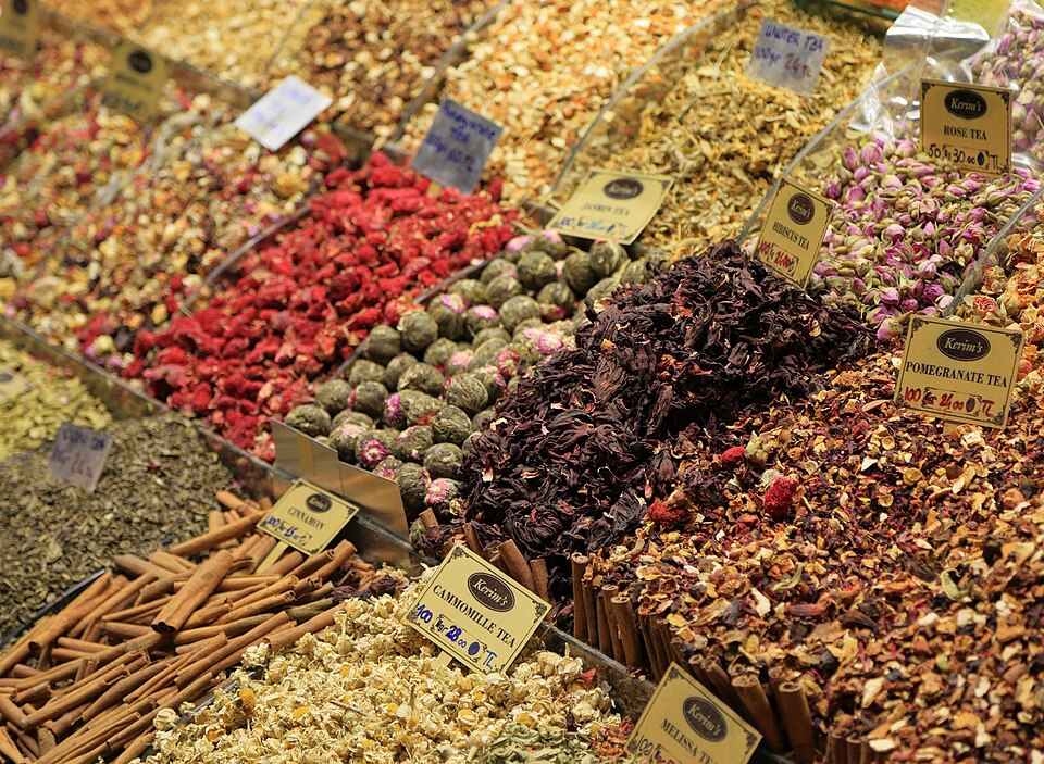 Tés a granel, Estambul