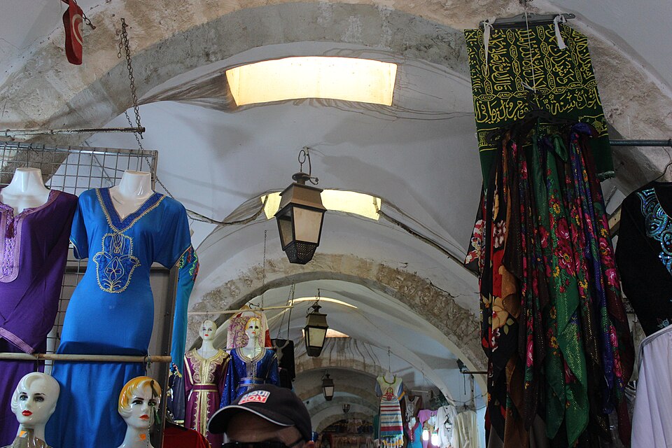 Arcos del zoco Erbaa, Túnez