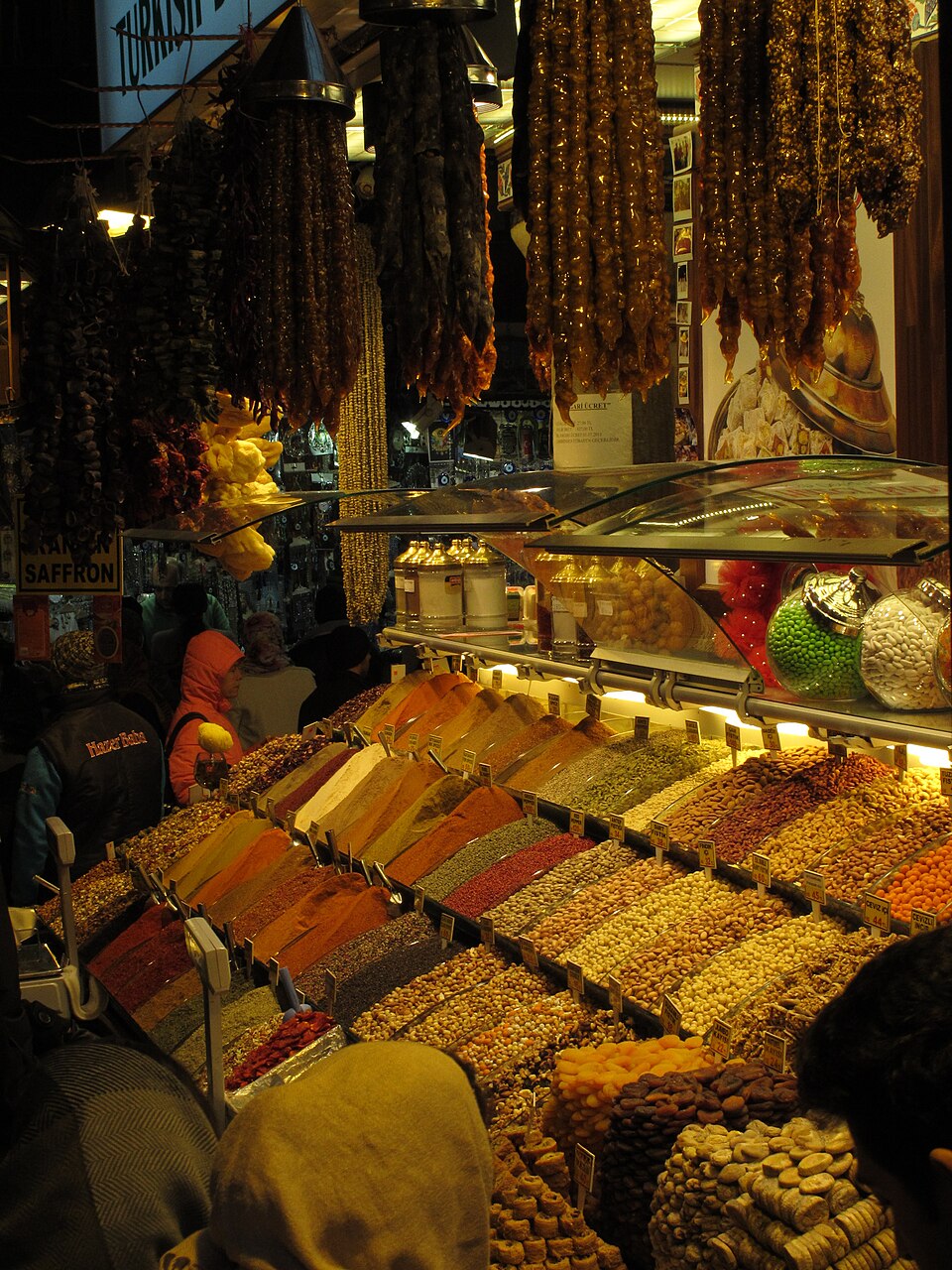 Bazar de las especias, Estambul