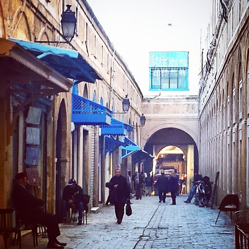 Callejón de la medina, Túnez